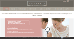 Desktop Screenshot of epidermos.com